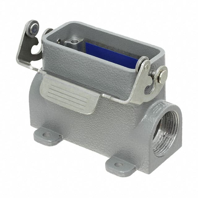 T1619101225-000 TE Connectivity AMP Connectors  Heavy Duty Connector Housings Hoods Bases